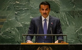 Amir Al Thani assures international leaders that Qatar would continue to mediate for peace in Gaza