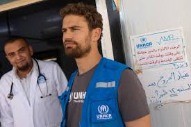 UNHCR Goodwill Ambassador Theo James visits Mbera refugee camp ahead COP29.